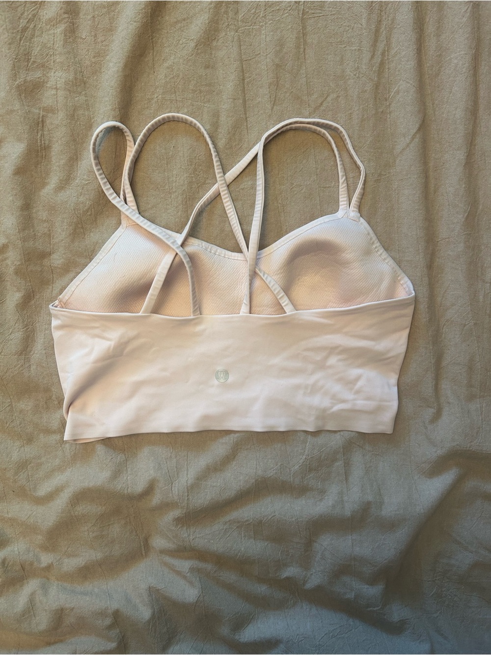 Lululemon Like a Cloud - light pink sports bra 💕 - Picture 4 of 7
